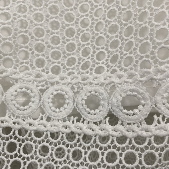 BNWT Le Chateau  White Islet Skirt - Size 10 - Picture 3 of 10